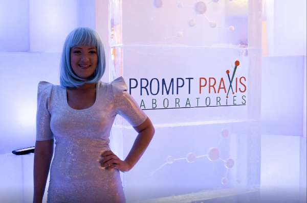Prompt Praxis Laboratories Hospitality Suite @Health Connect Partners Conference in Miami.